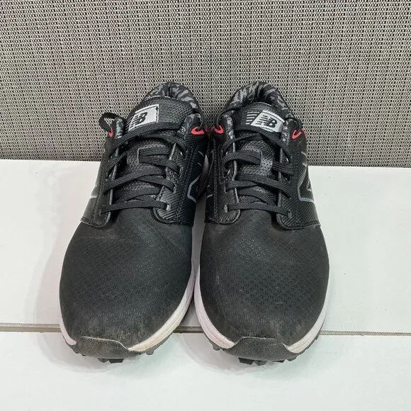New Balance Mens Golf Shoes NBG2010BK Black Camo Spikeless Size 11 2E Wide - Picture 2 of 6